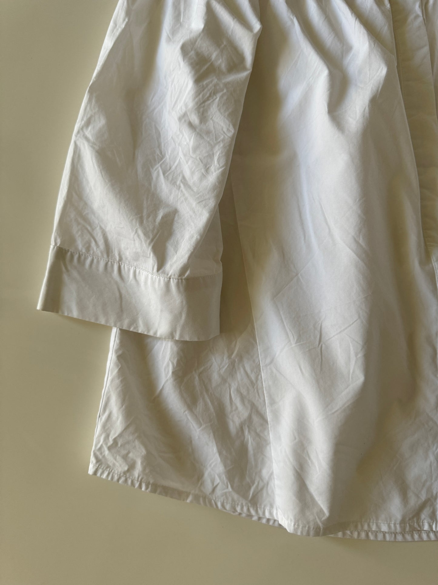 Camisa de algodon blanca, Talla M, 6Usa, Mujer