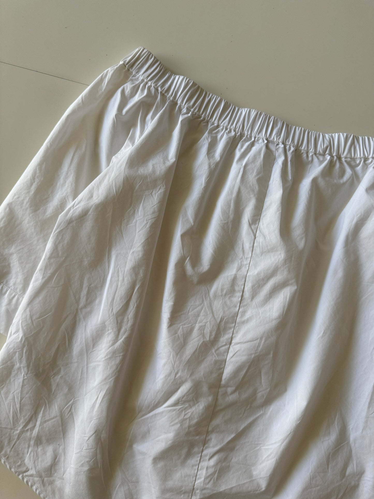 Camisa de algodon blanca, Talla M, 6Usa, Mujer