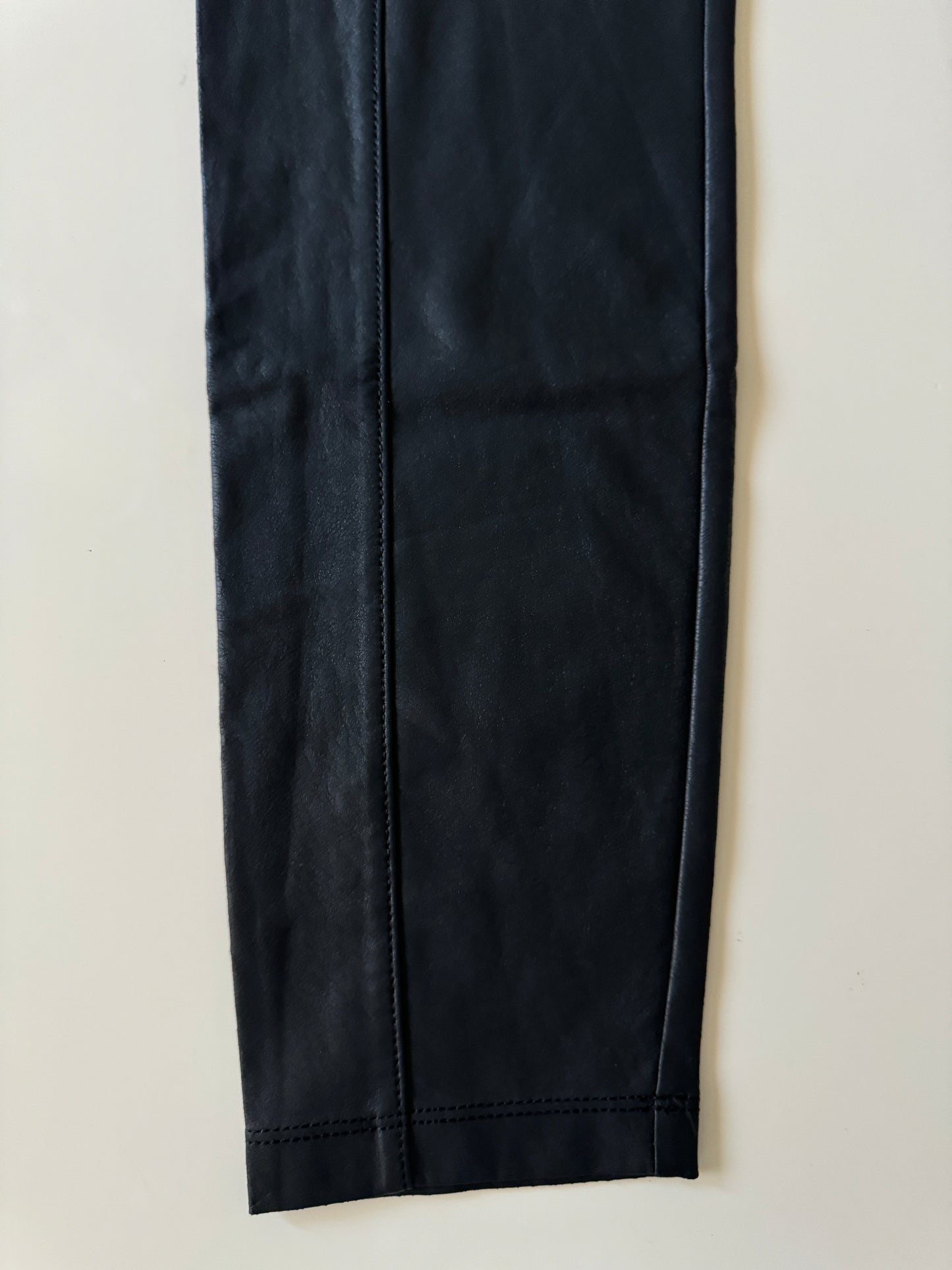 Leggins de vinipiel, Talla XS, Mujer