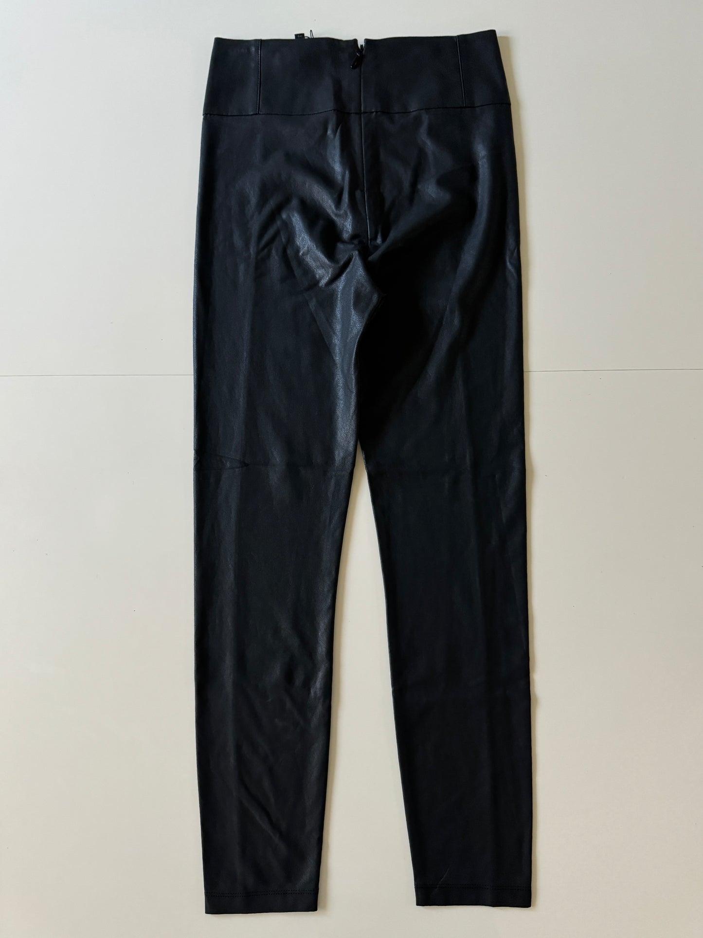 Leggins de vinipiel, Talla XS, Mujer