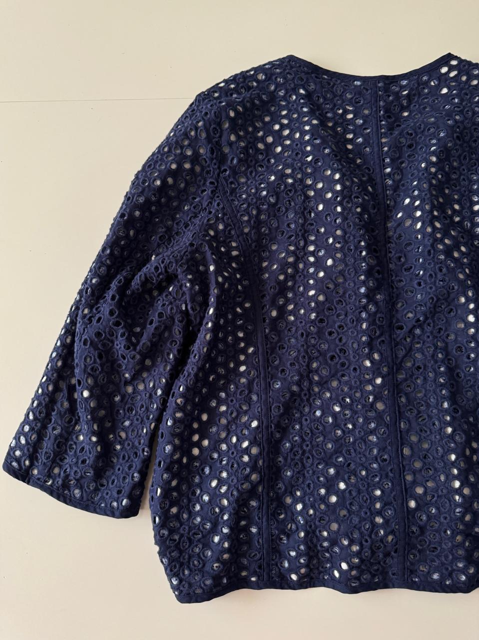 Chaqueta de lino, doble vista, Talla L, Mujer