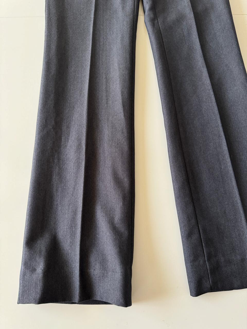 Pantalones grises de vestir, Talla 26, S, Mujer