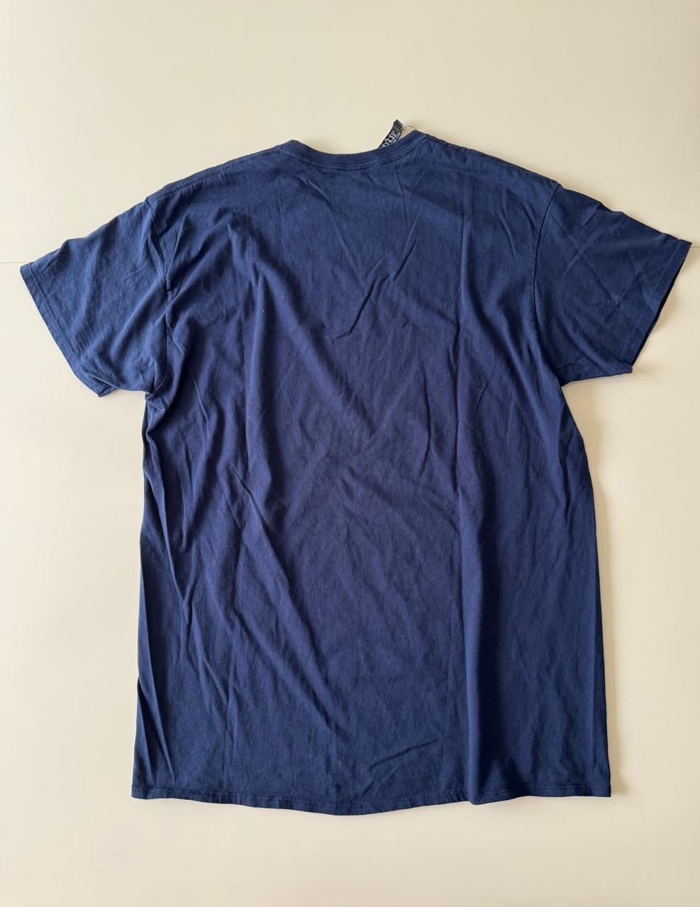 Playera basica azul marino, Talla XL, Hombre