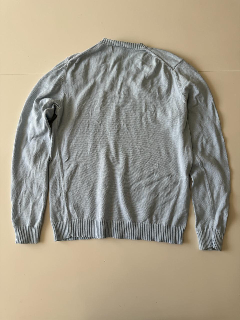 Cardigan celeste, Talla S, Mujer