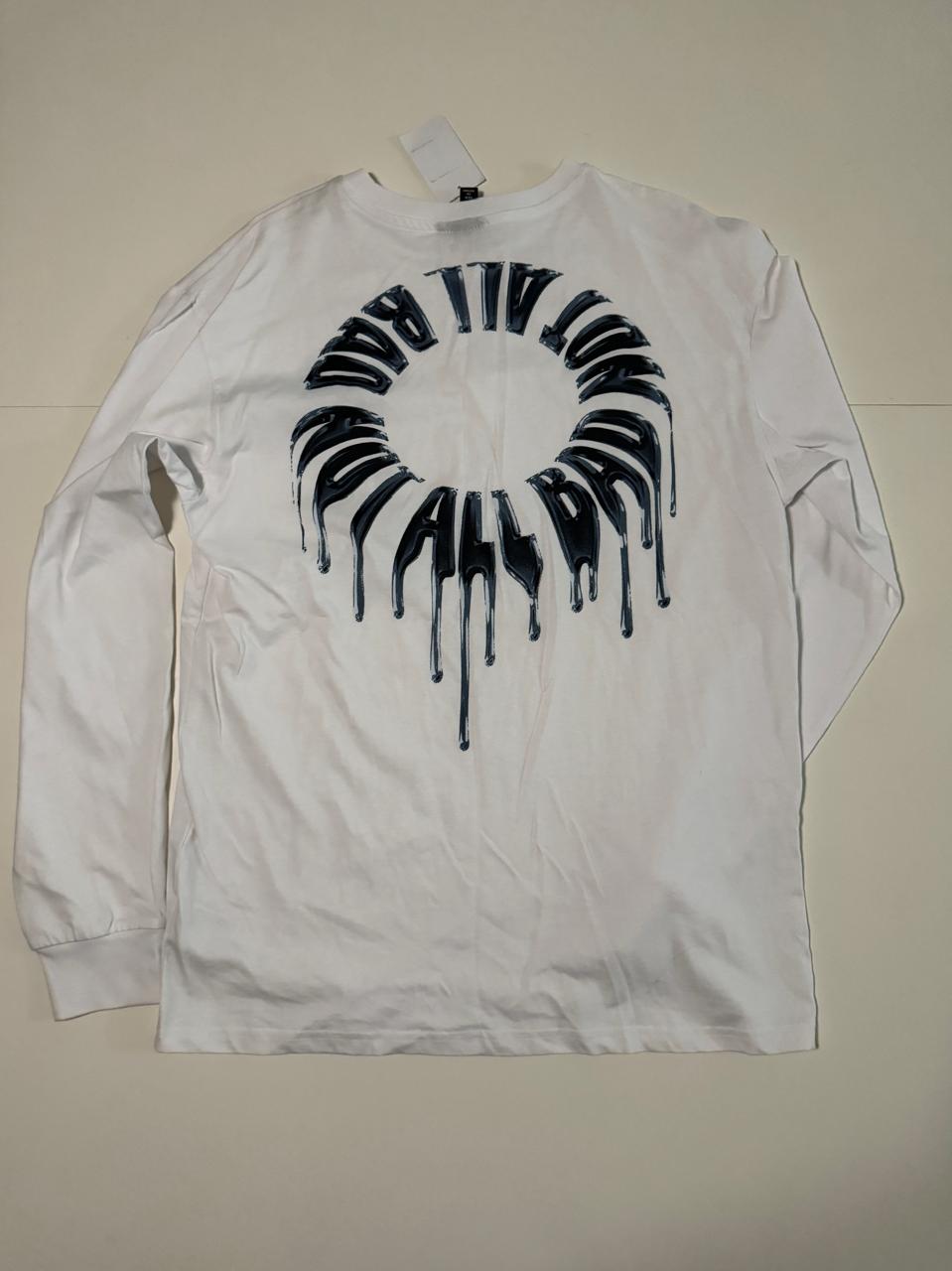 Playera estampado en espalda, Talla M, Relaxed Fit, Hombre