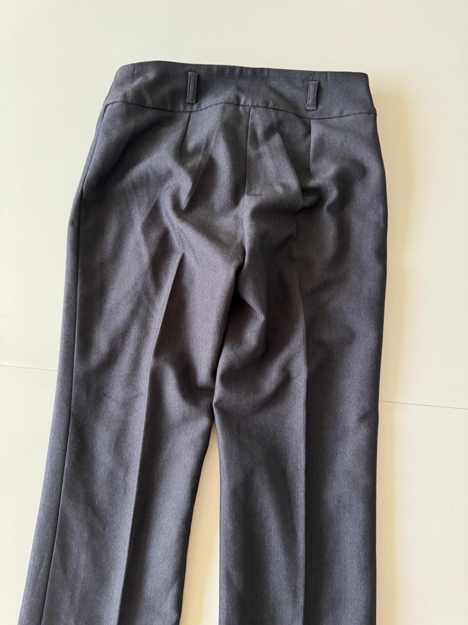 Pantalones grises de vestir, Talla 26, S, Mujer