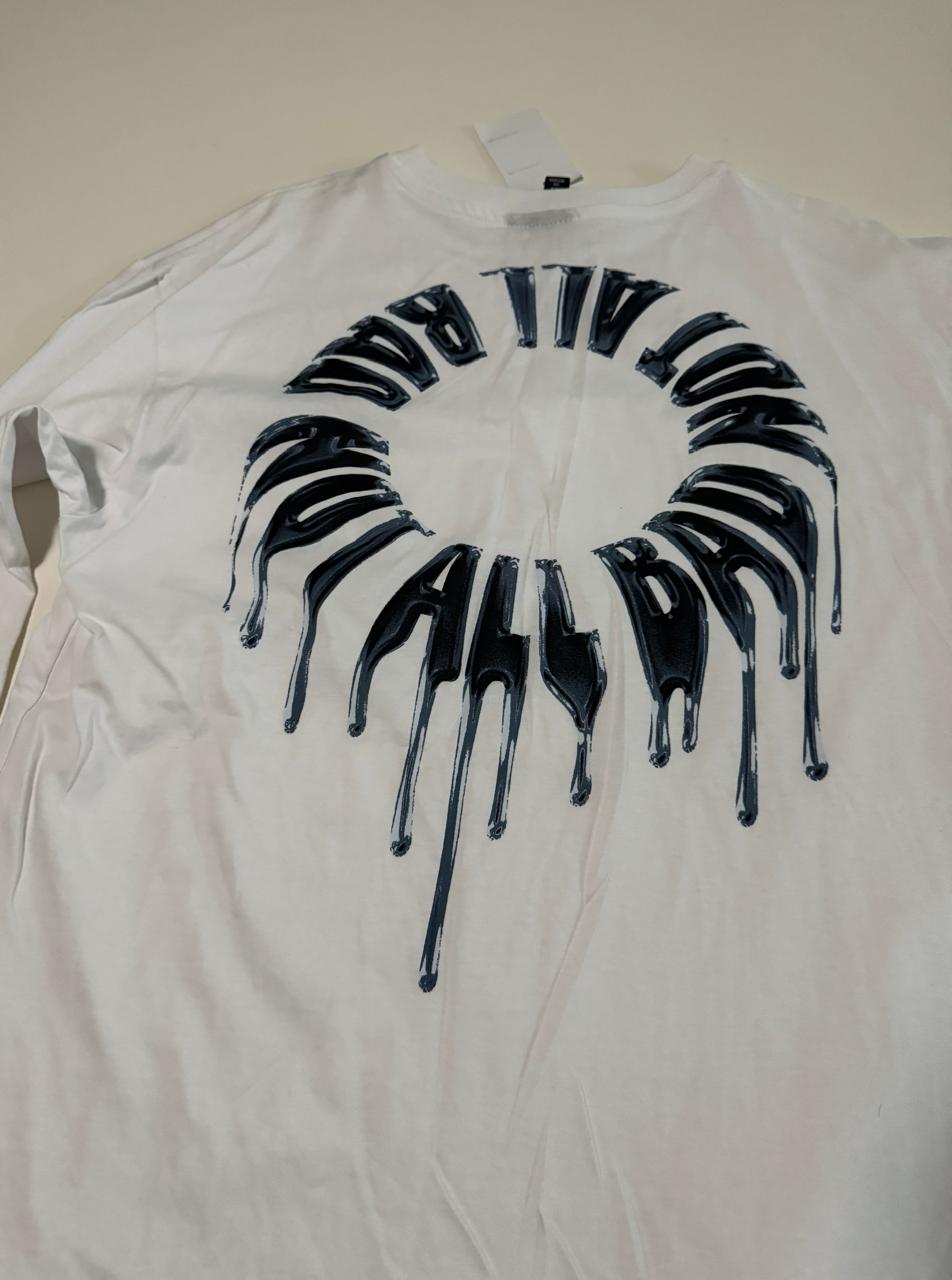 Playera estampado en espalda, Talla M, Relaxed Fit, Hombre