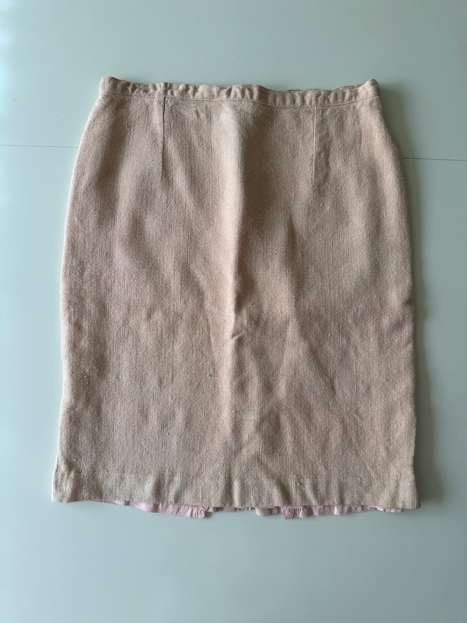 Cordinado salmón, Talla S, Mujer
