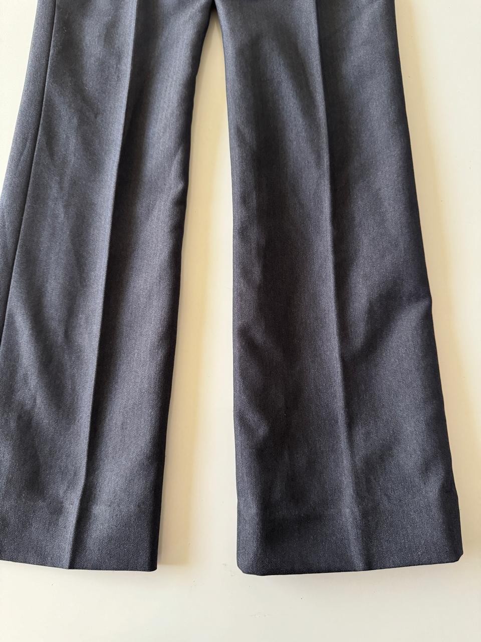 Pantalones grises de vestir, Talla 26, S, Mujer