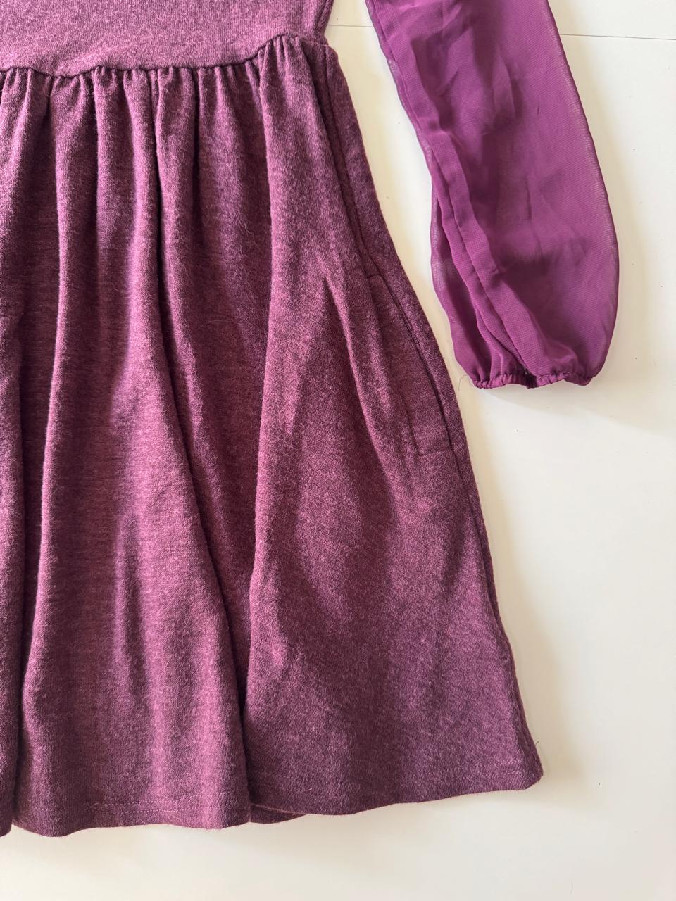 Vestido morado, Talla M, Mujer, Lavand