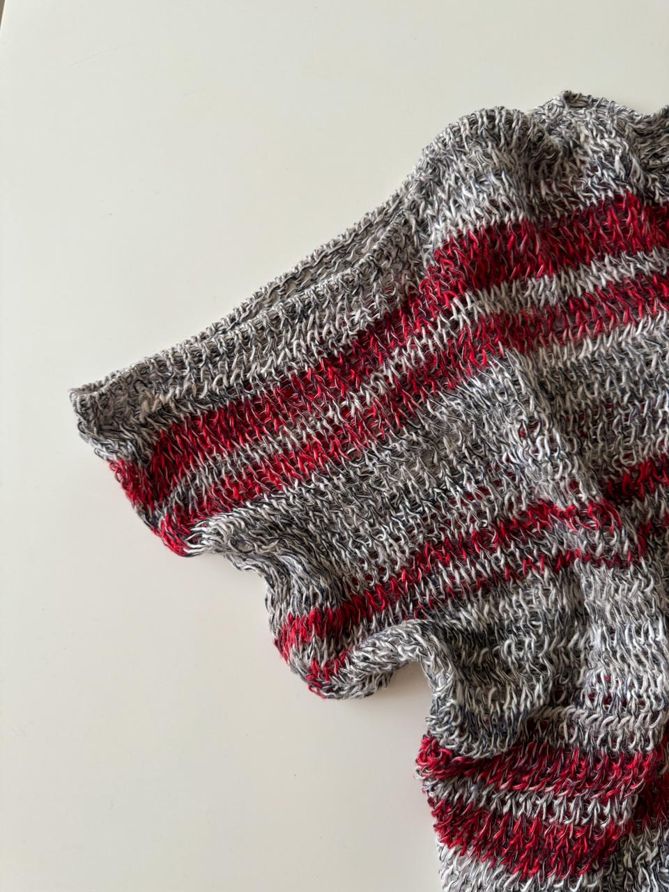 Sobre blusa tejida, Talla M, Mujer