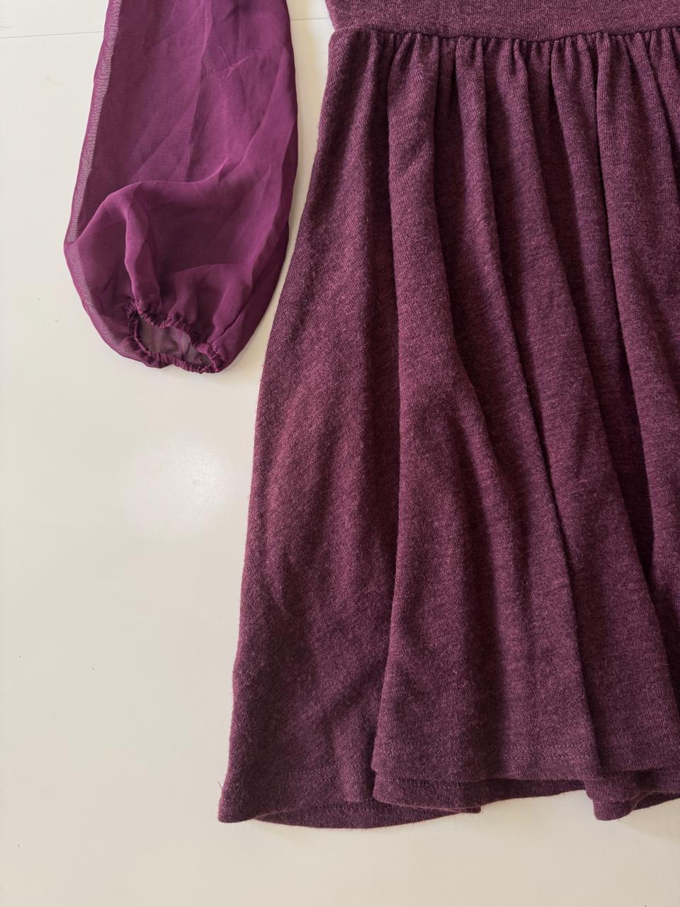 Vestido morado, Talla M, Mujer, Lavand