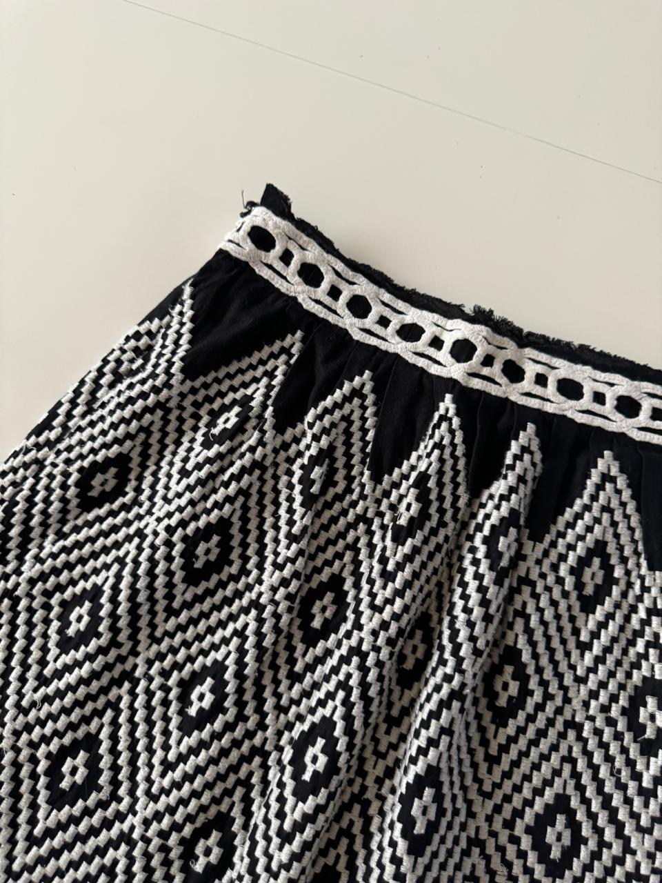 Minifalda tejida, Talla 2, S, Mujer