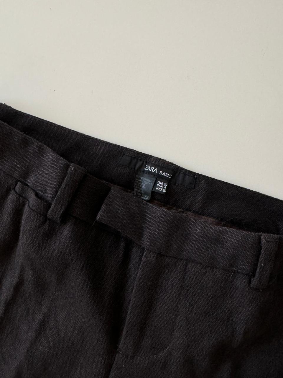 Pantalones de lana cafe, Talla 26mx, S, Mujer
