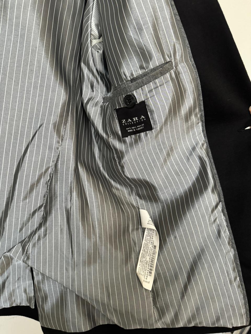 Blazer negro casual, Talla L, Hombre