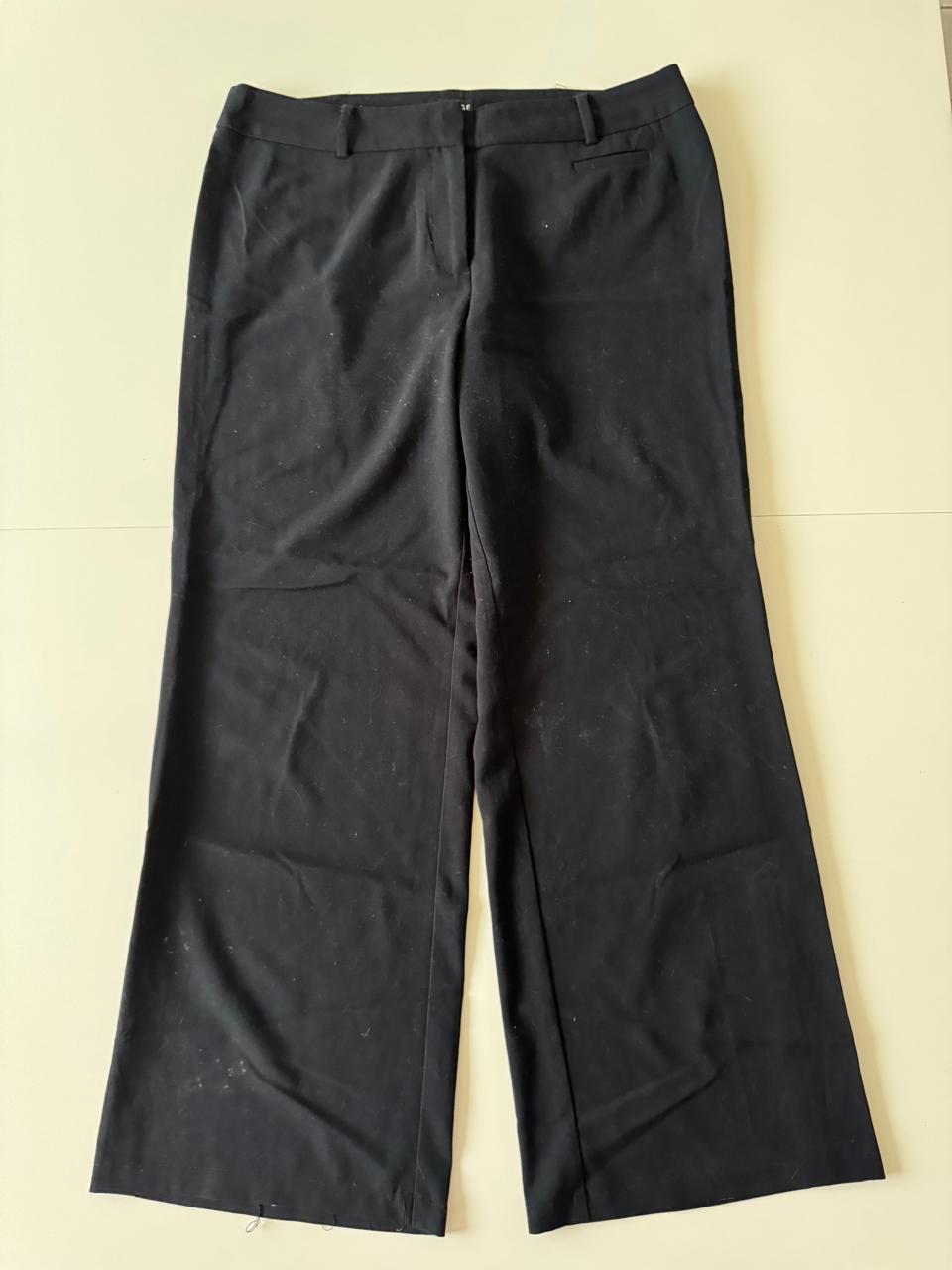 Pantalones negros casuales, Talla 10 Ladies, L, Mujer