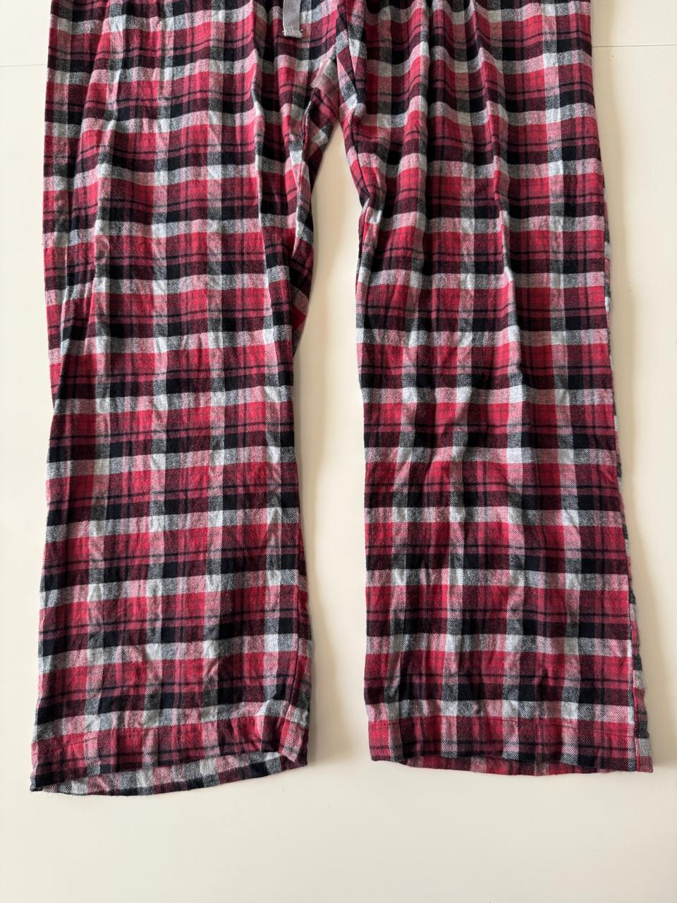 Pantalon pijama de cuadros, Talla L, Hombre, Perry Ellis