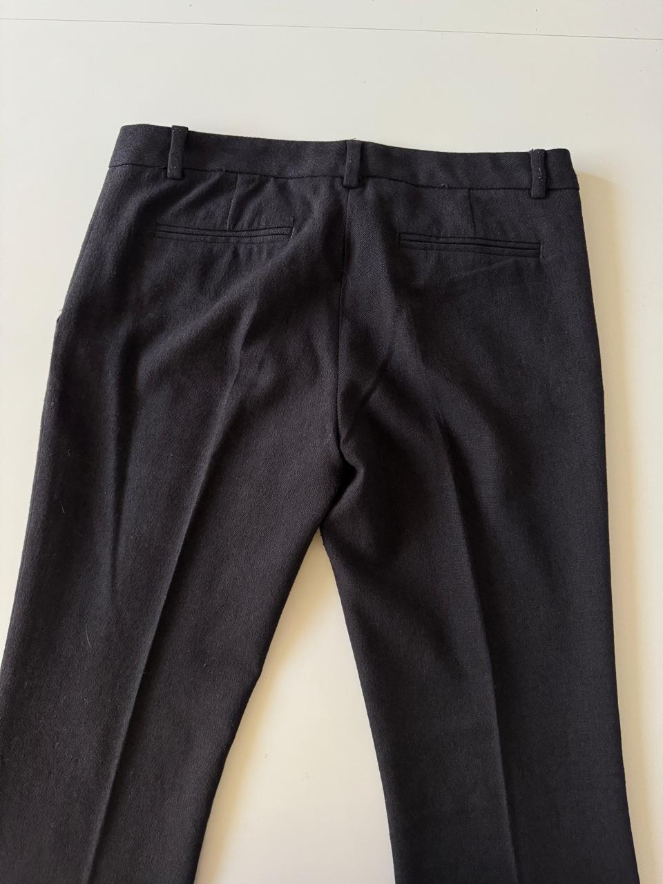 Pantalones de lana cafe, Talla 26mx, S, Mujer