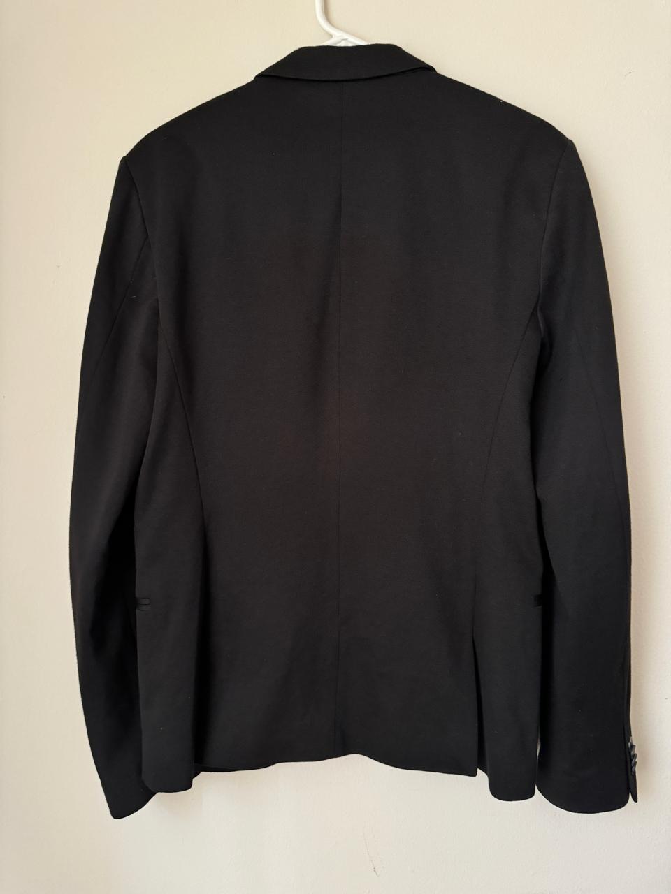 Blazer negro casual, Talla L, Hombre