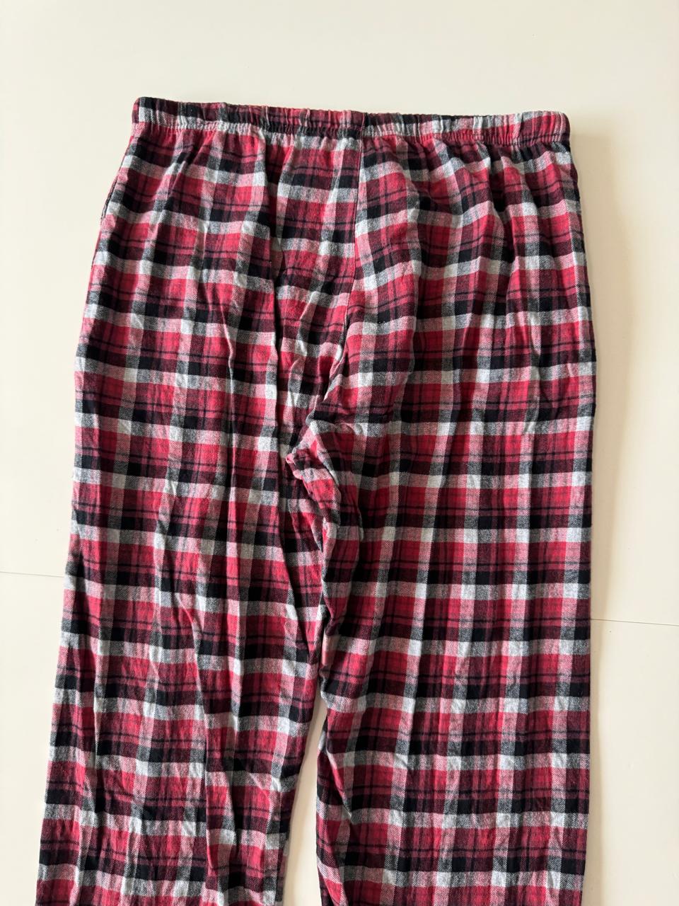 Pantalon pijama de cuadros, Talla L, Hombre, Perry Ellis