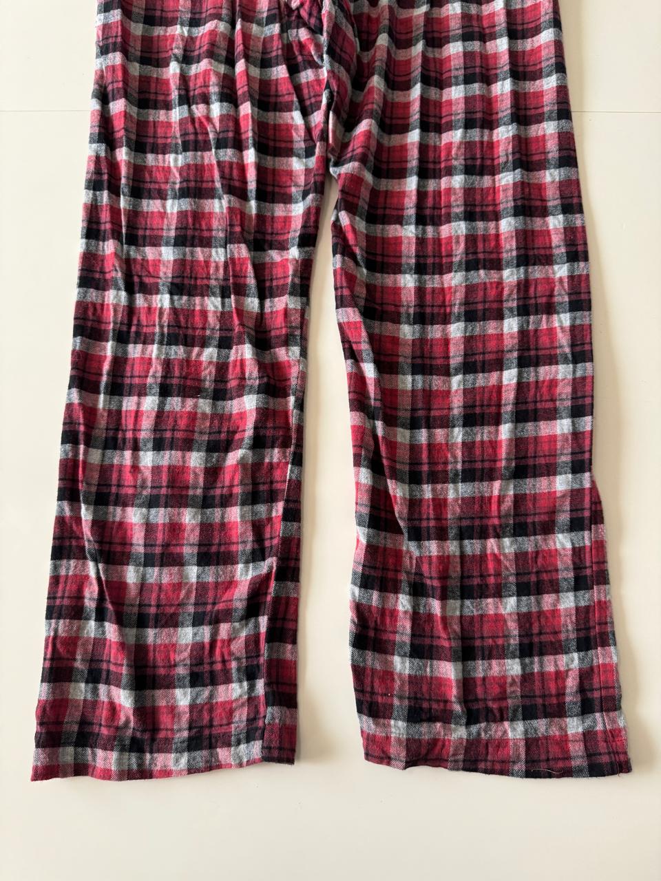 Pantalon pijama de cuadros, Talla L, Hombre, Perry Ellis
