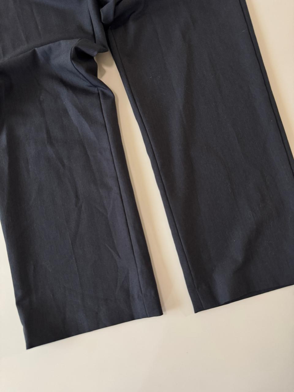 Pantalones de vestir gris oscuro, Talla 34x32, Hombre, Van Heusen