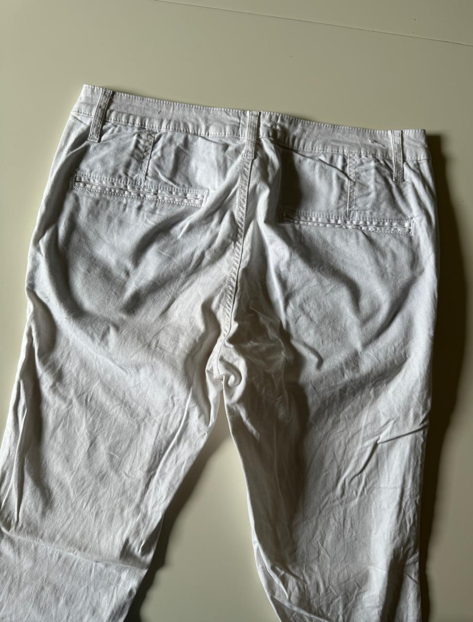 Pantalones Chinos Skinny blancos, Talla 32, Hombre