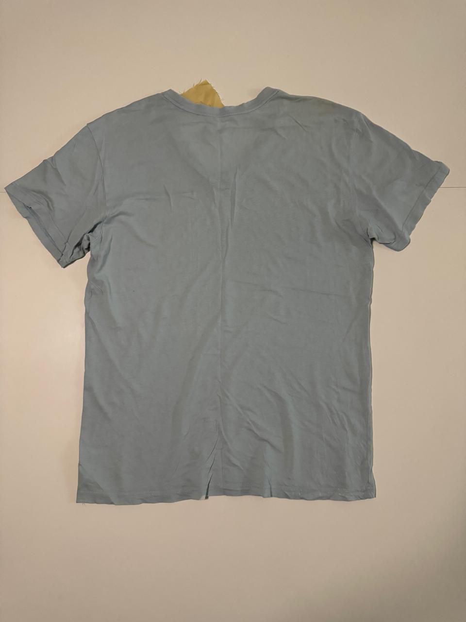 Playera celeste, Talla M, Hombre, ARCHIVO