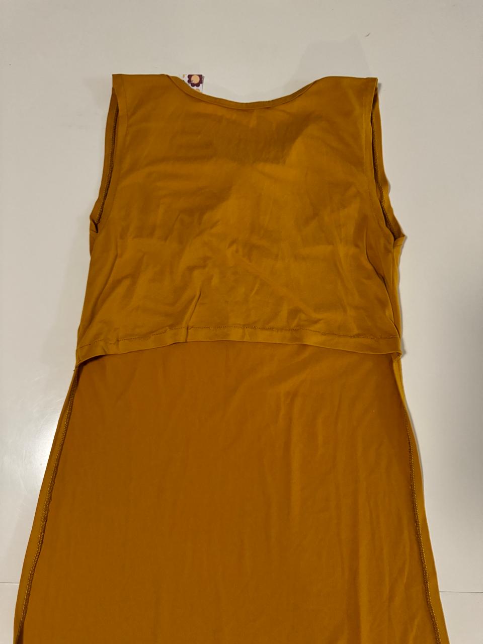 Top largo a frente y top trasero, Talla S/M, Mujer, Unisex