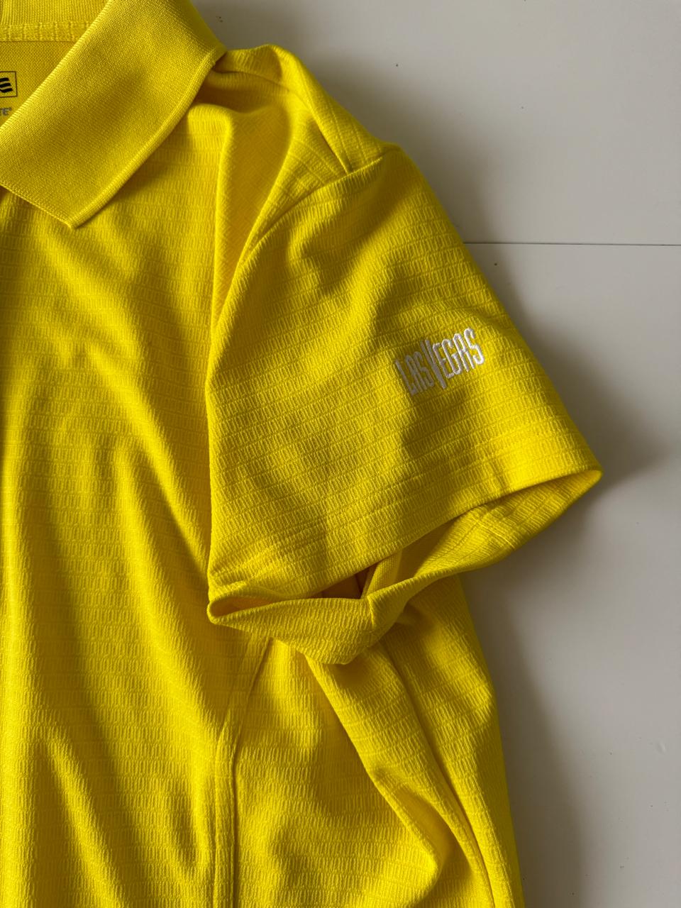 Polo deportiva amarilla, Talla XL, Mujer