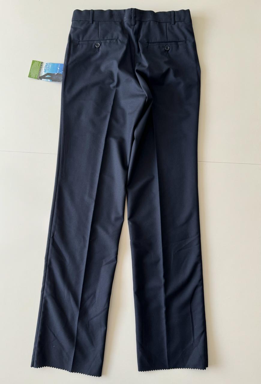 Pantalones casuales azul marino, Talla 30, Hombre