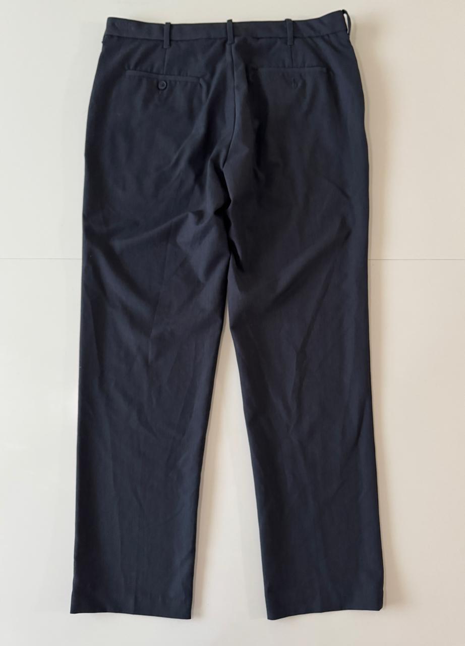 Pantalones de vestir gris oscuro, Talla 34x32, Hombre, Van Heusen