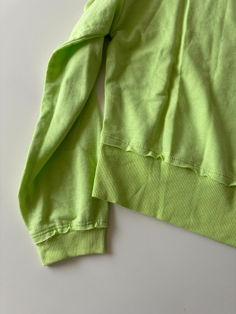 Sweter verde limon claro, Talla S, Mujer