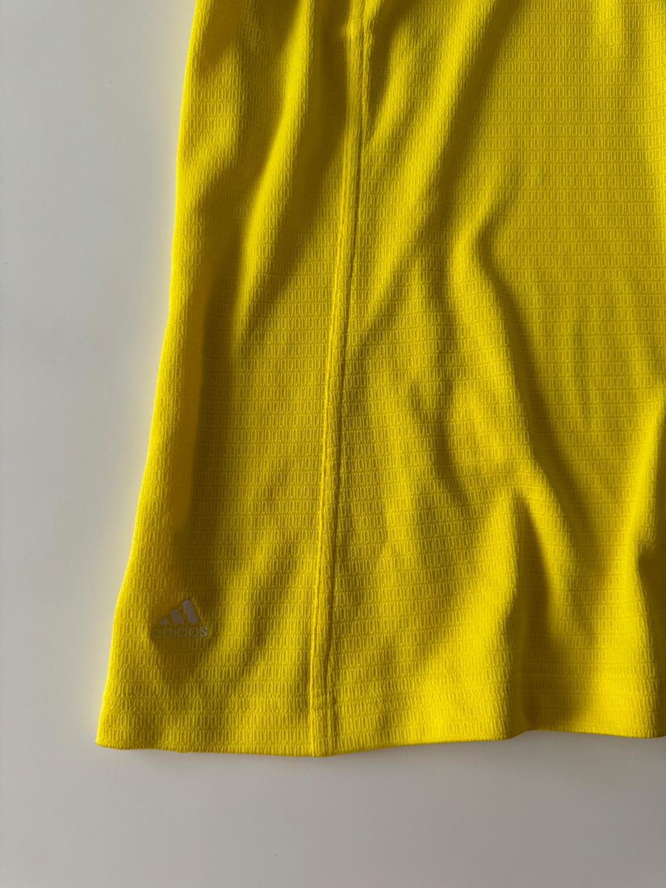 Polo deportiva amarilla, Talla XL, Mujer