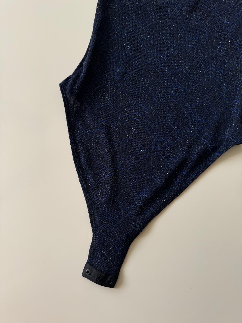 Pantyblusa metálica, Talla S, Mujer