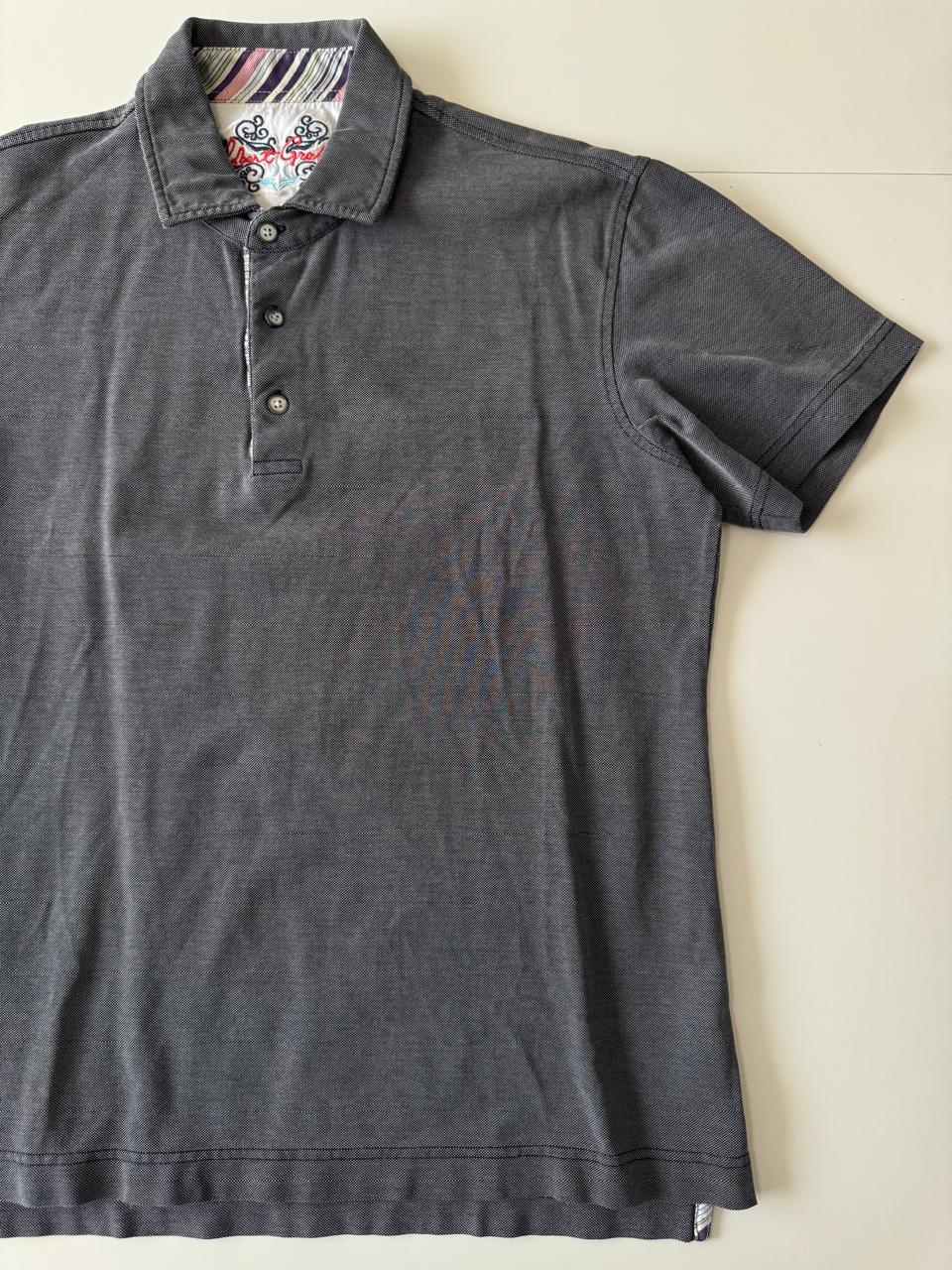 Polo gris, Talla S, Hombre