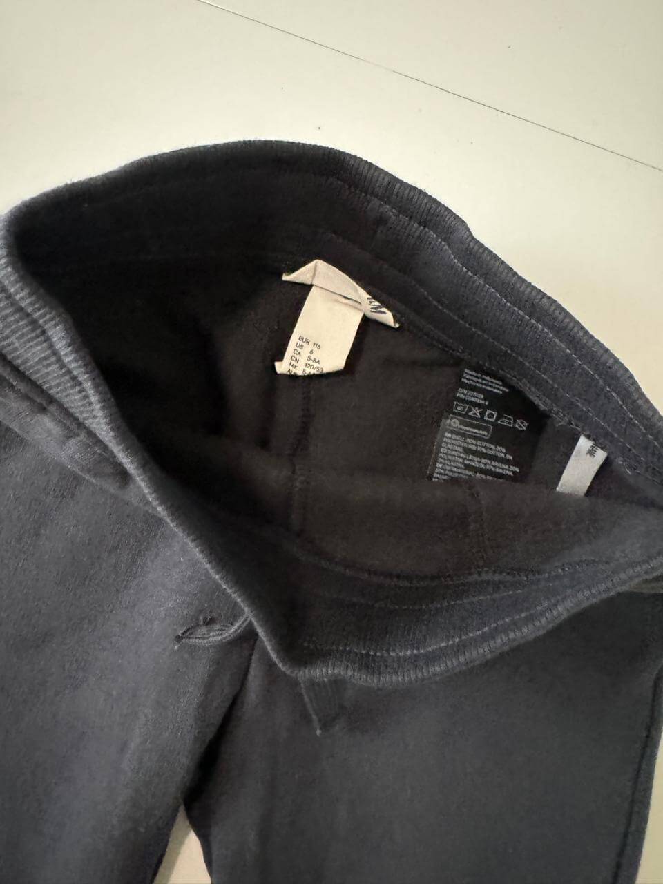 Pants negros, Talla 6 años, Niño