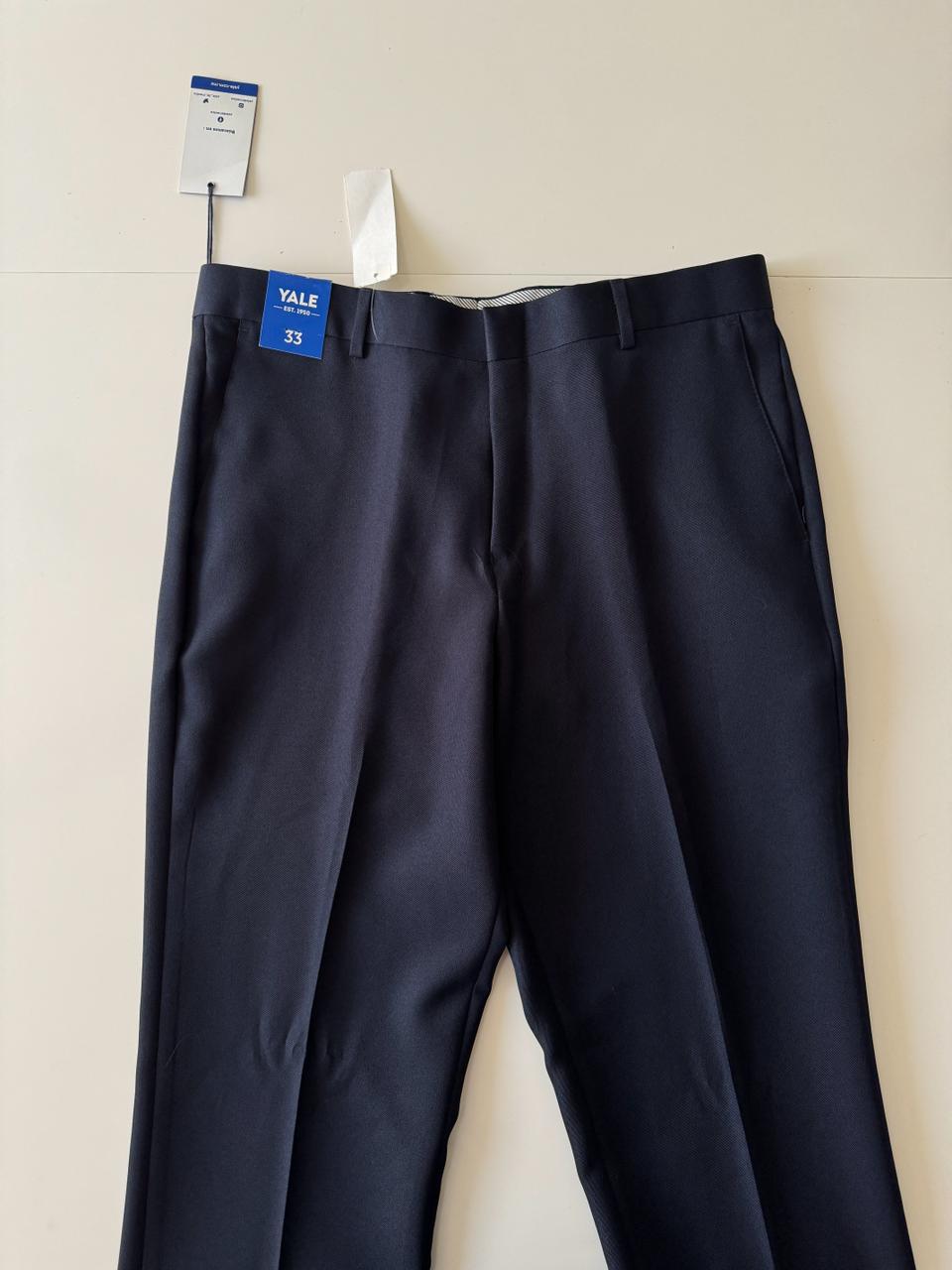 Pantalones de vestir azul  marino, Talla 30, Hombre