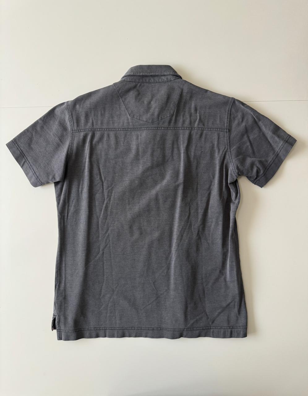 Polo gris, Talla S, Hombre