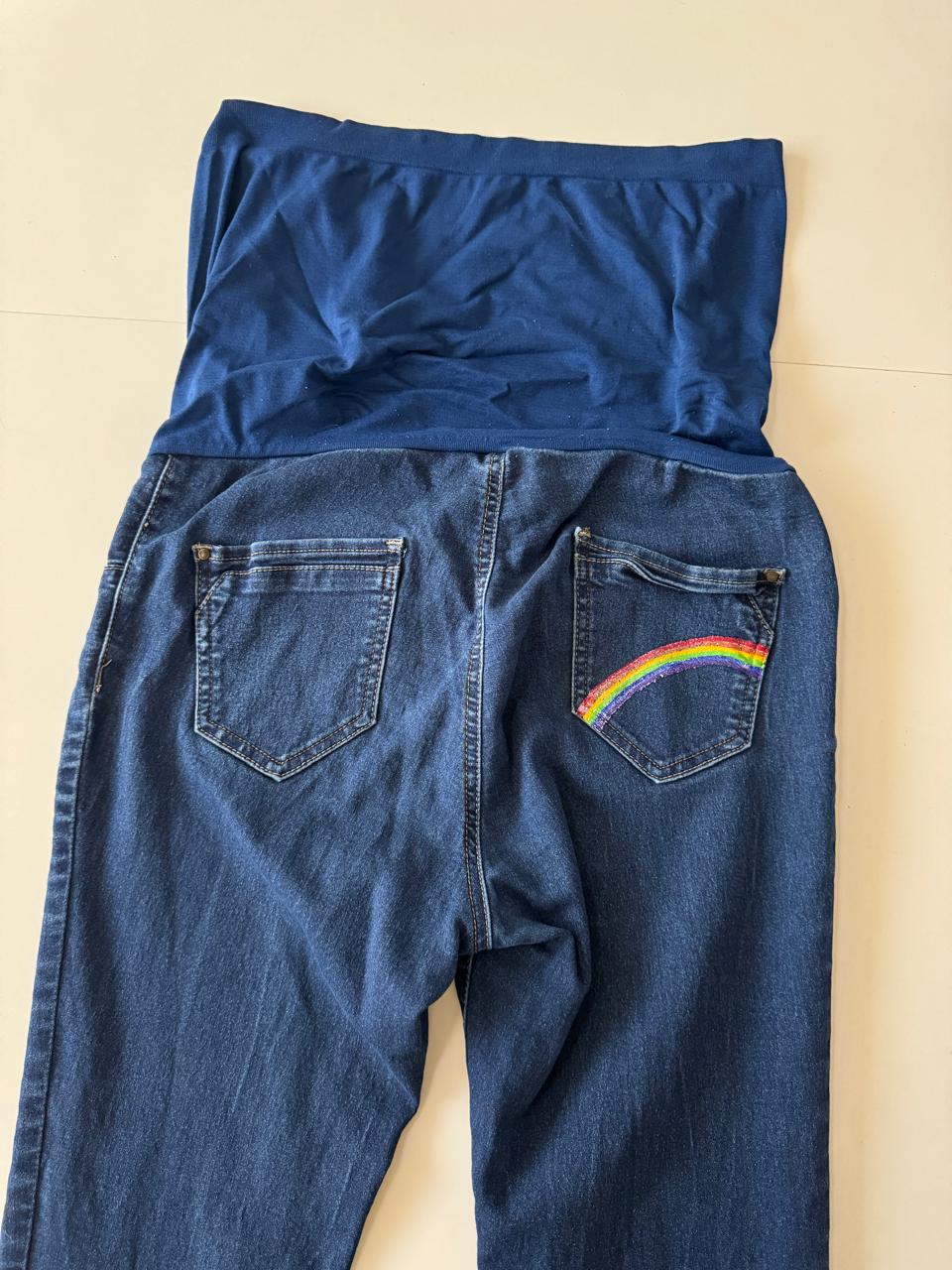 Jeans de maternidad, Talla 32, S/M, Mujer