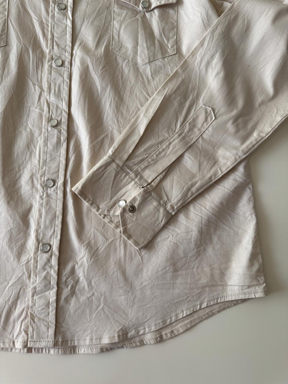 Camisa vaquera beige, Talla XL, Hombre, Osmar