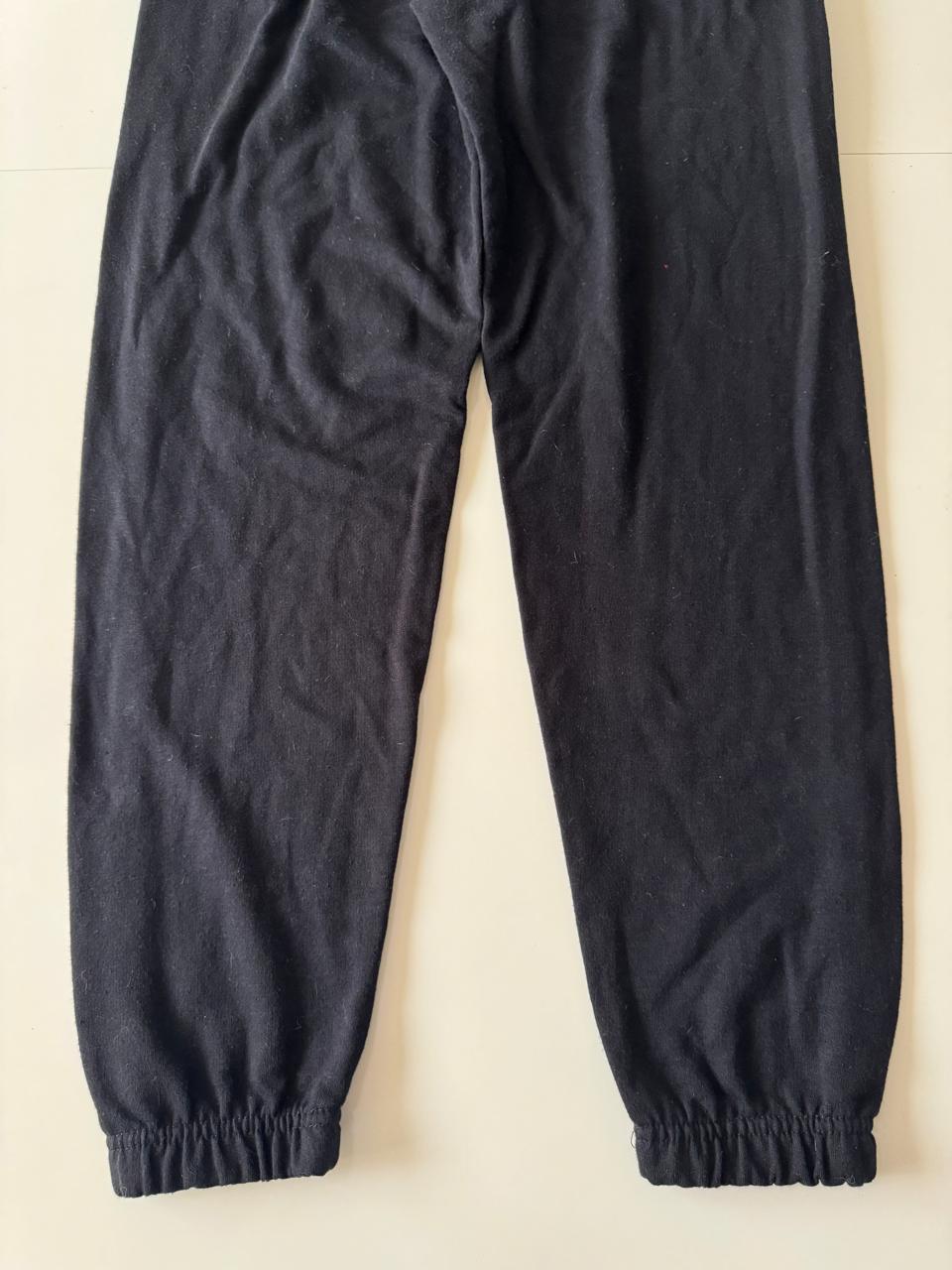 Pants negros con lineas reflejantes, Talla 31, M, Hombre