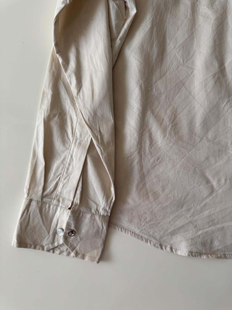Camisa vaquera beige, Talla XL, Hombre, Osmar