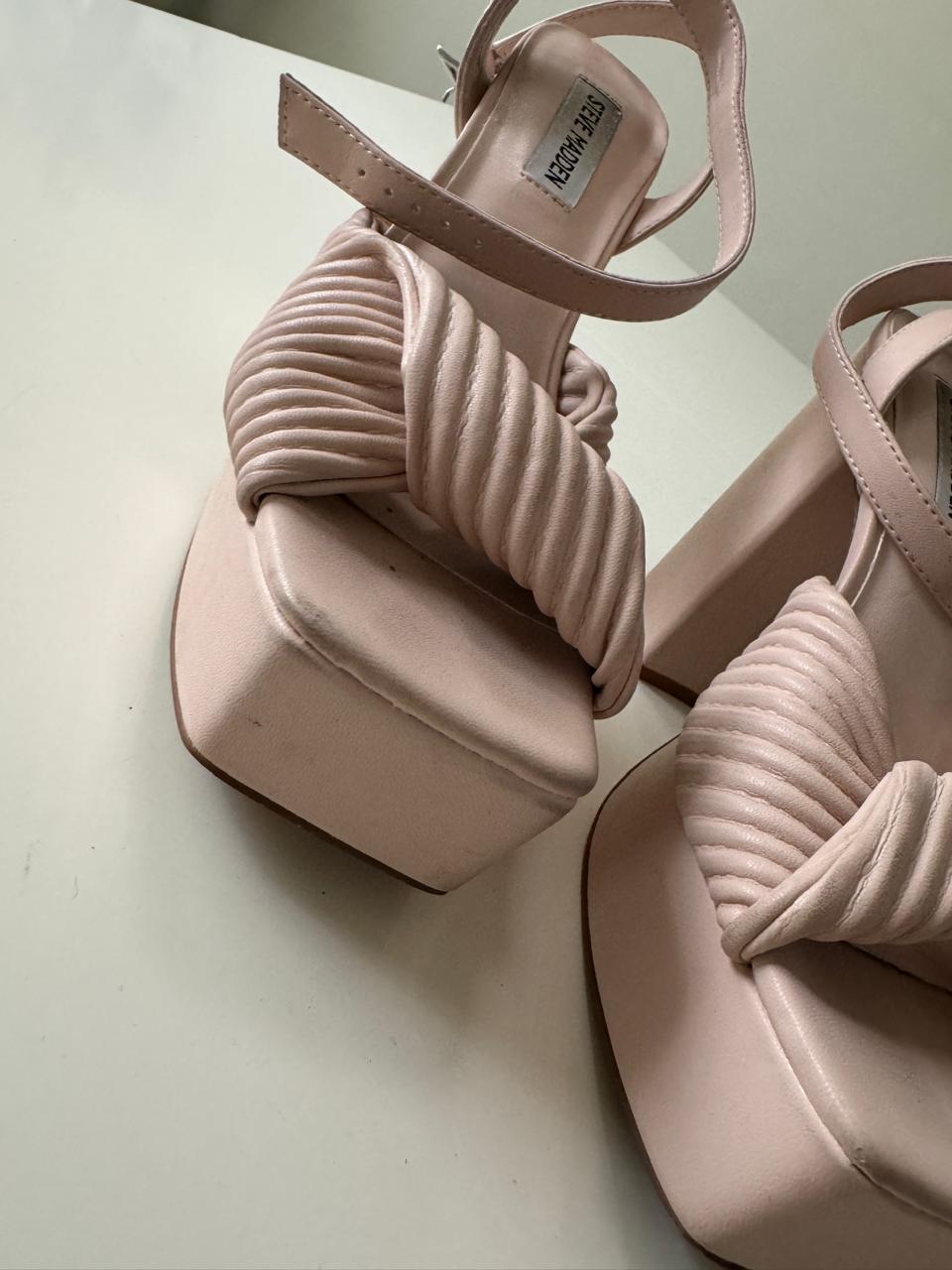 Tacones con plataforma, Talla 7Mx, Mujer