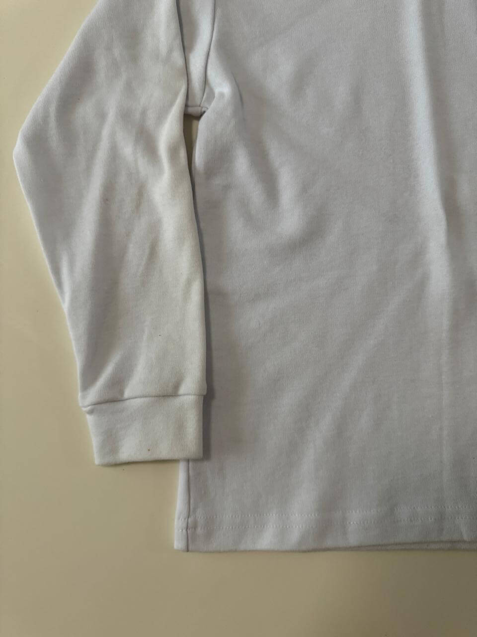 Cuello de tortuga blanco, Talla 12 años, Niña
