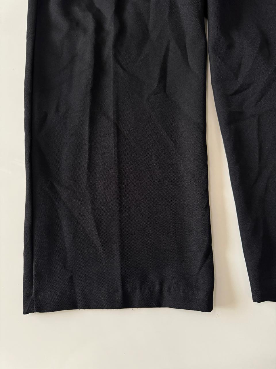 Pantalones negros de vestir, Talla XXL, 44, Mujer