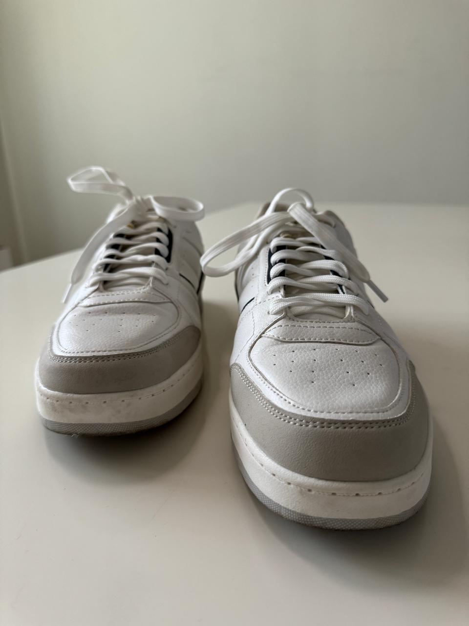 Tenis blancos, Talla 27.5 Mx, 43 Eu, Hombre