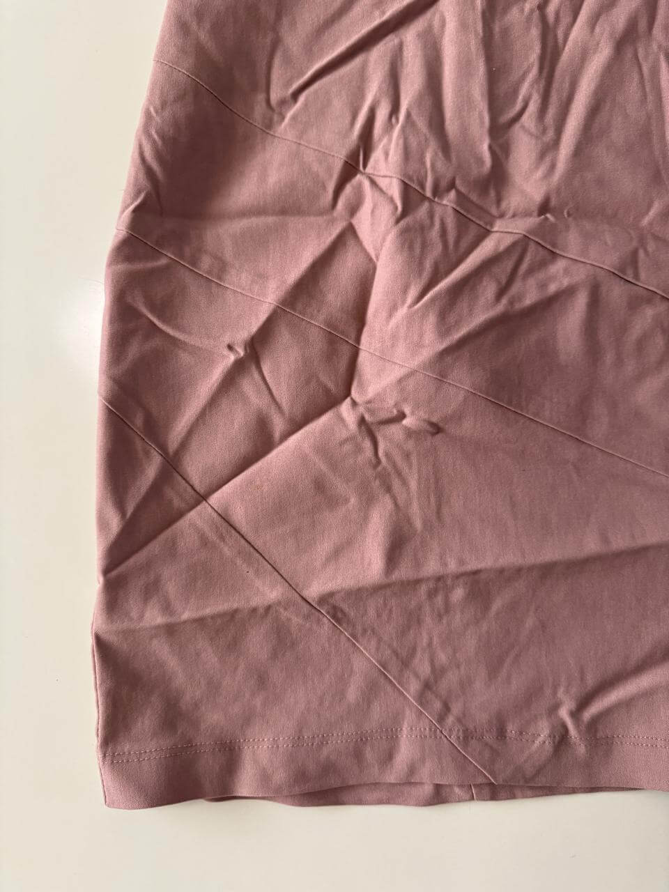 Vestido 1 hombro rosa, Talla M, Mujer