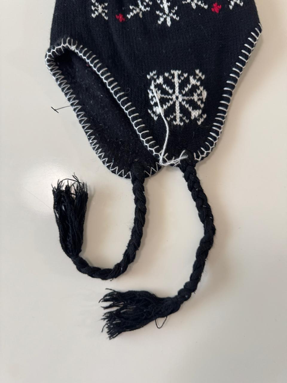 Gorro invernal negro, Niño, Niña