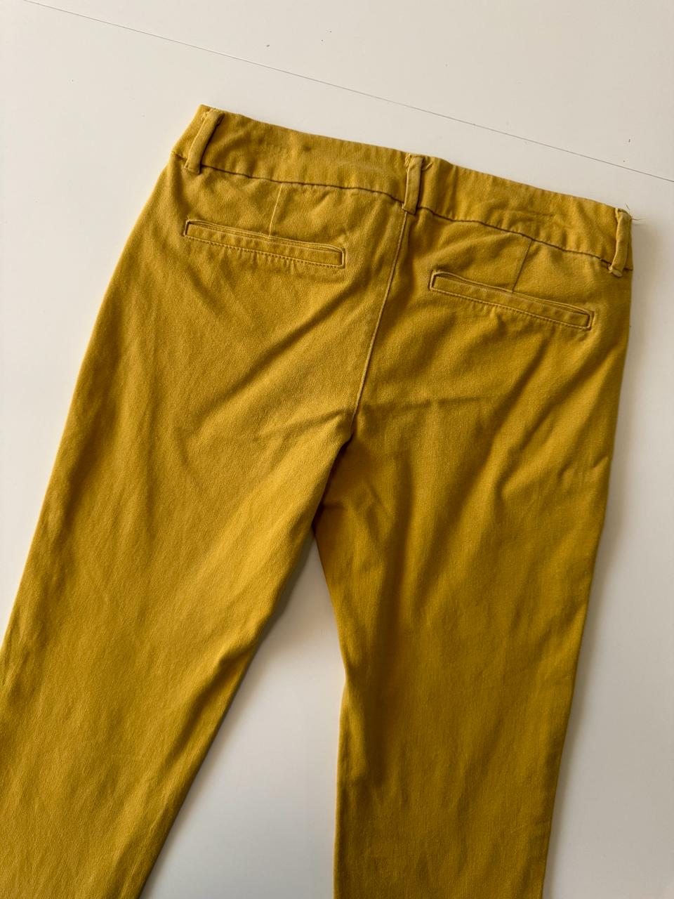 Jeggins stretch amarillos, Talla 2, S, Mujer